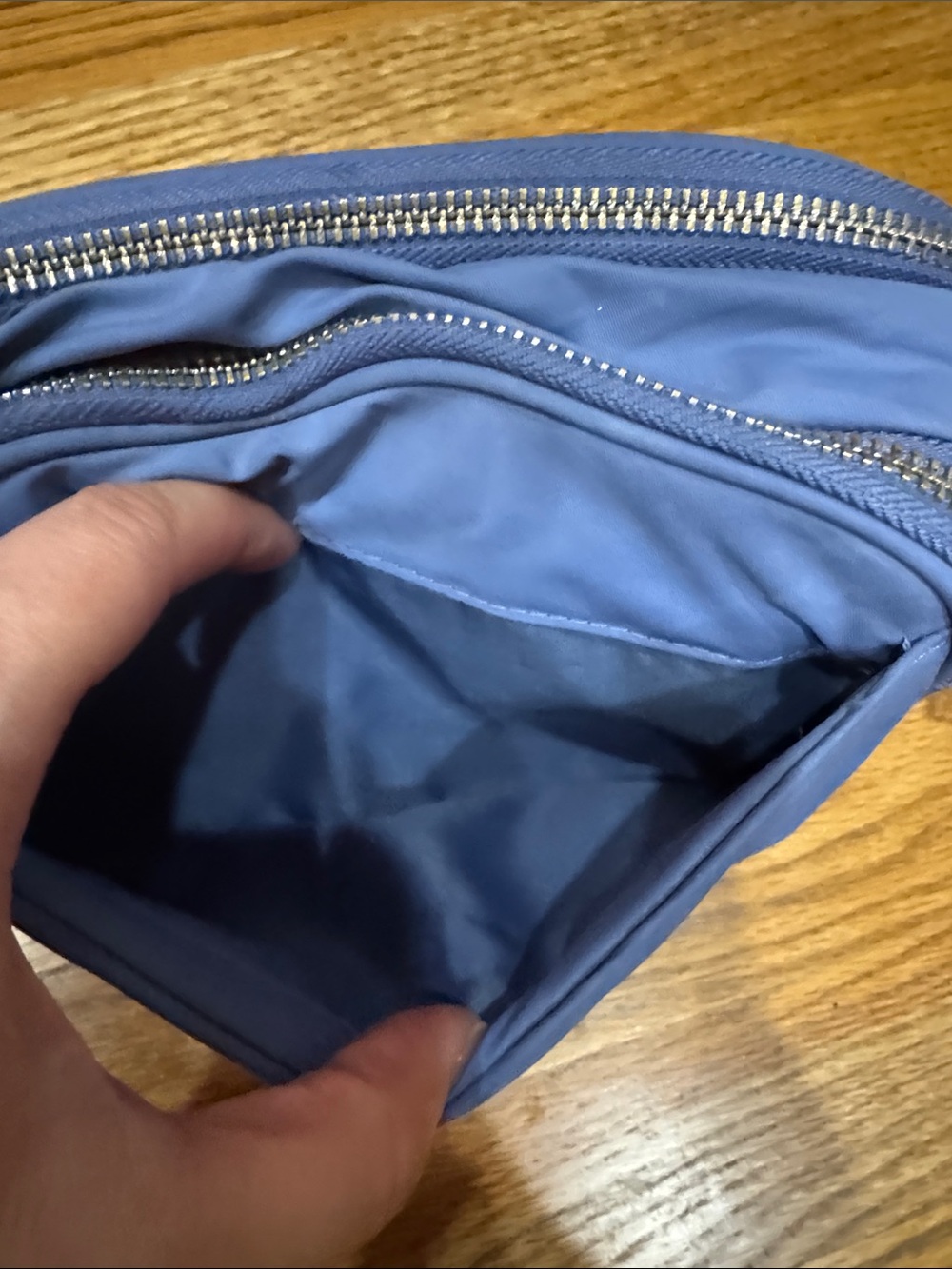 lululemon athletica Blue Adjustable Crossbody Shoulder Bag - Picture 4 of 9